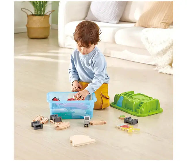 Hape Countryside Train Bucket Set