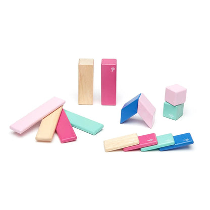 14 Piece Magnetic Wooden Block Set