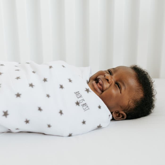 micro fleece sleepsack swaddle (TOG 3.0) - print