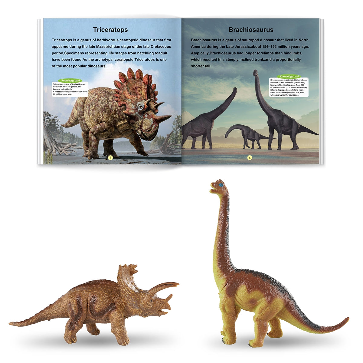 PicassoTiles 32pcs Dinosaur Action Figures Toy Set