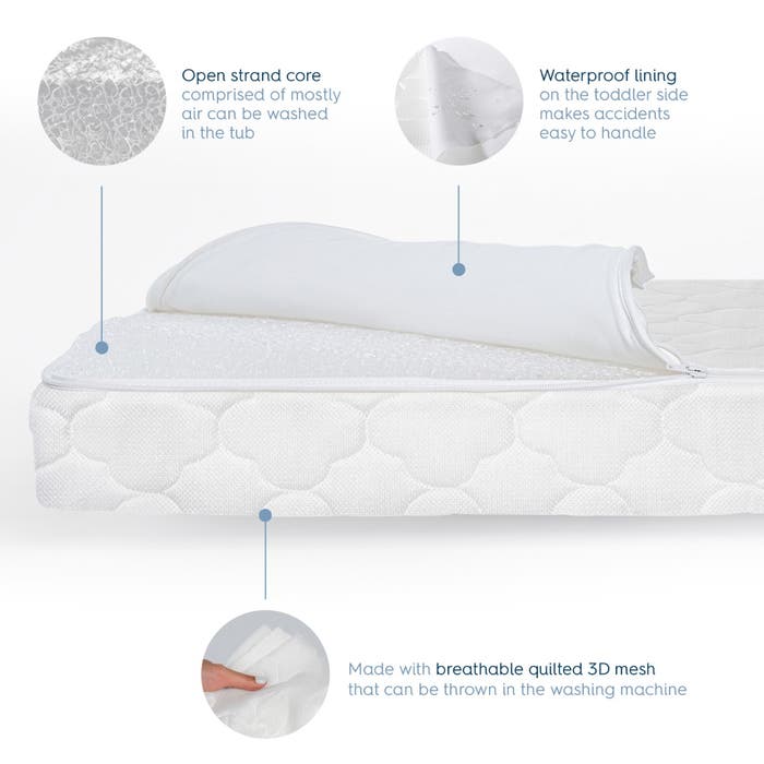 HALO DreamWeave Breathable Crib Mattress