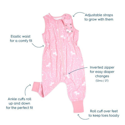 Toddler sleepsack cotton print 0.5TOG