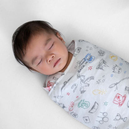 100% cotton sleepsack swaddle (TOG 1.5) - Harry Potter prints