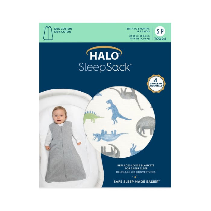 NEW! 100% cotton sleepsack (TOG 0.5) - print