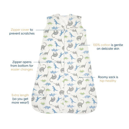 NEW! 100% cotton sleepsack (TOG 0.5) - print