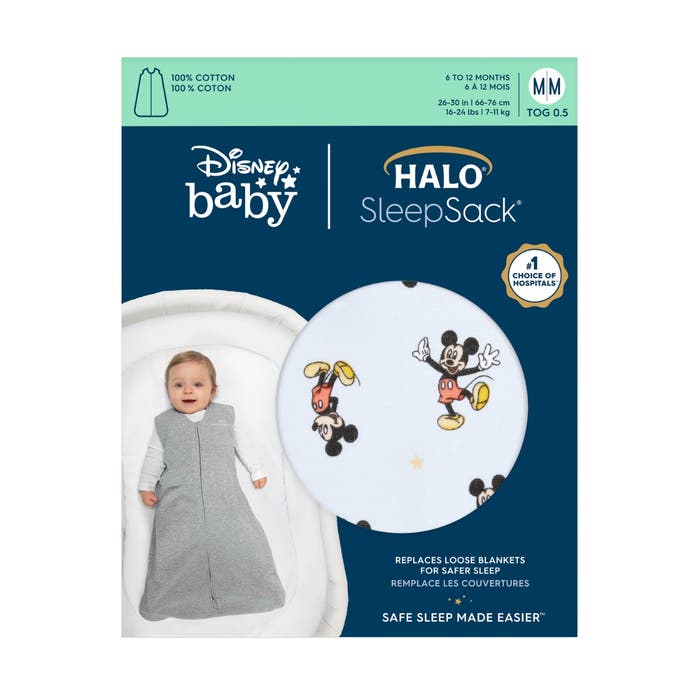 NEW! 100% cotton sleepsack  (TOG 0.5) - Disney prints