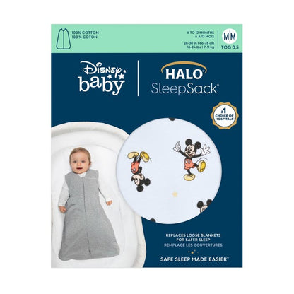 NEW! 100% cotton sleepsack  (TOG 0.5) - Disney prints