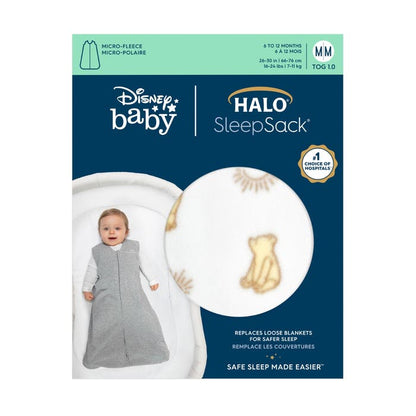 NEW! Micro fleece sleepsack (TOG 1.0) - Disney prints