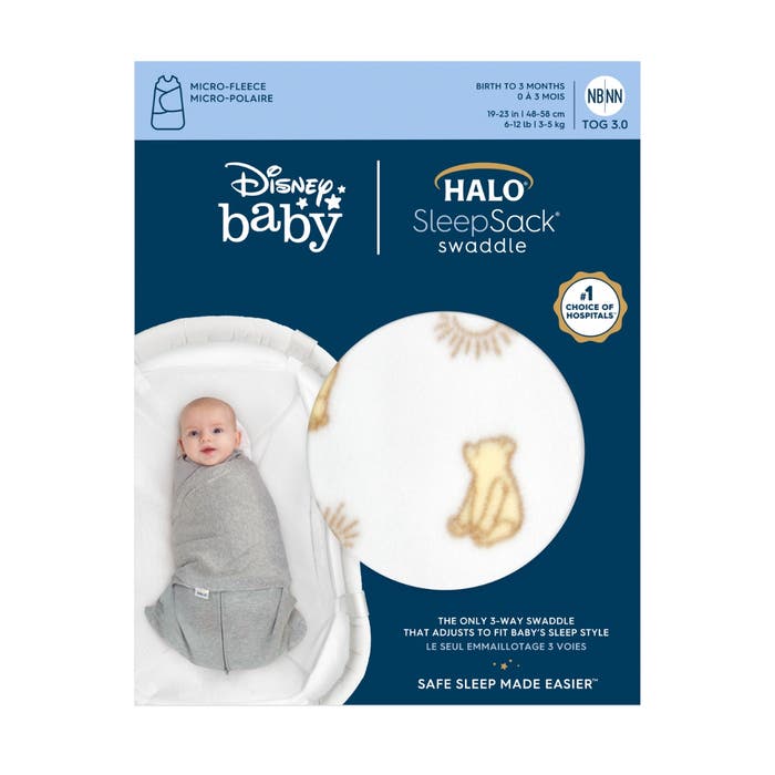 NEW! micro fleece sleepsack swaddle (TOG 3.0) - Disney prints