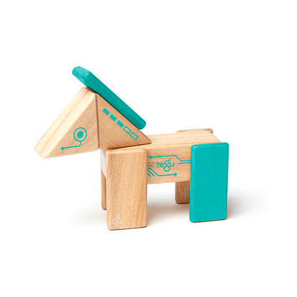 Robo - Magnetic Wooden Block Set