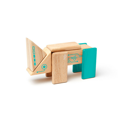 Robo - Magnetic Wooden Block Set