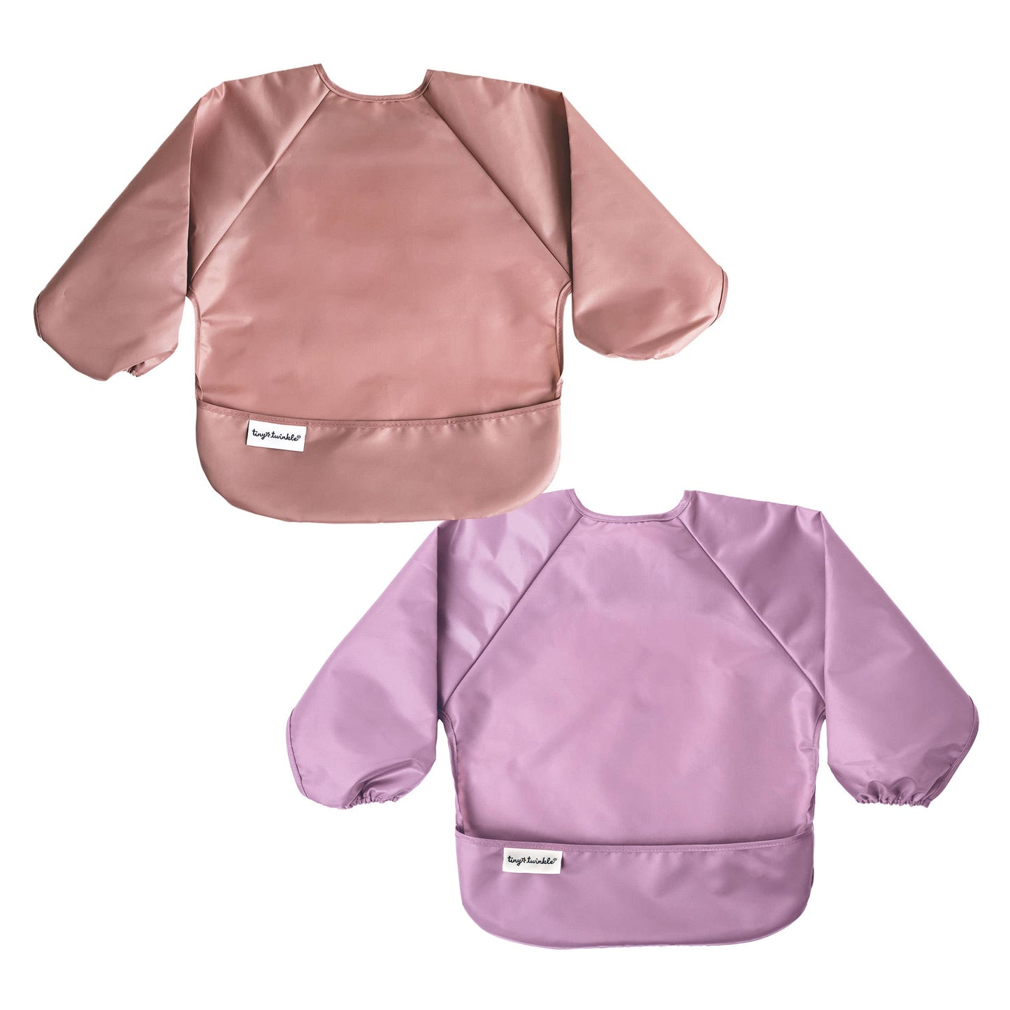 Tiny Twinkle - Mess-proof Full Sleeve Bibs - 2 Pack