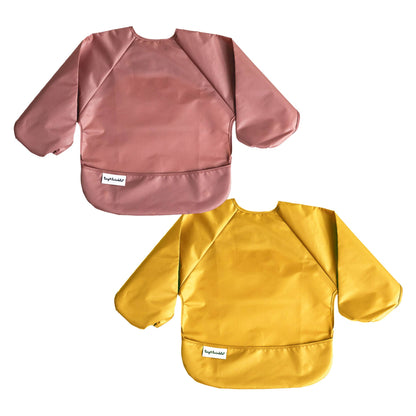 Tiny Twinkle - Mess-proof Full Sleeve Bibs - 2 Pack