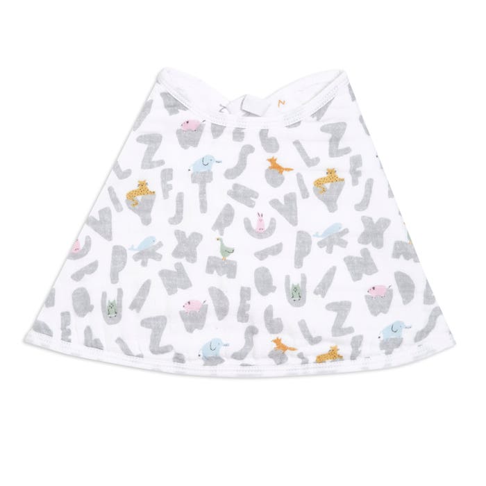 Alphabet Animals burpy bib