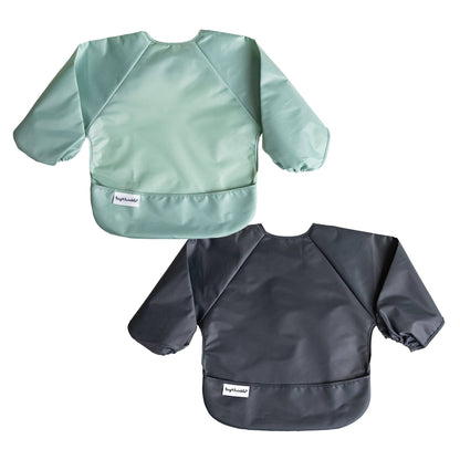 Tiny Twinkle - Mess-proof Full Sleeve Bibs - 2 Pack