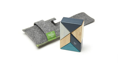 Pocket Pouch Prism - Magnetic Wooden Block Set