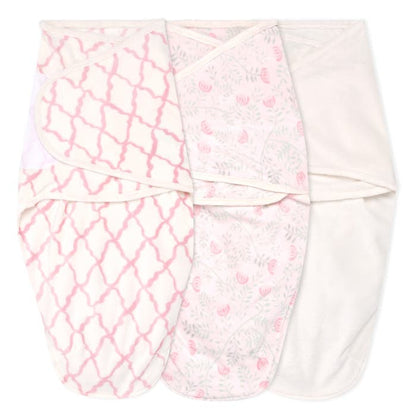 Arts and Crafts 3pk minky swaddles