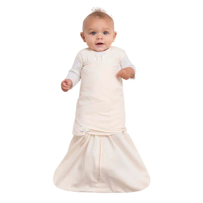 100% organic cotton sleepsack swaddle (TOG 1.5) solid