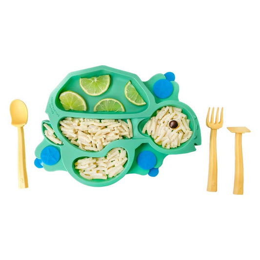 Baby Turtle Suction Plate and Training Utensils