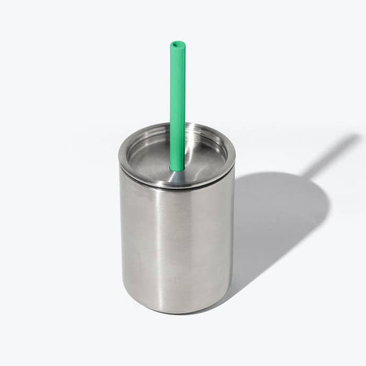 8 oz. Avanchy La Petite Stainless Stee Baby Cup, Straw, Lid