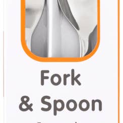 Thinkbaby & Thinksport Thinkbaby Spoon and Fork Set - Grey