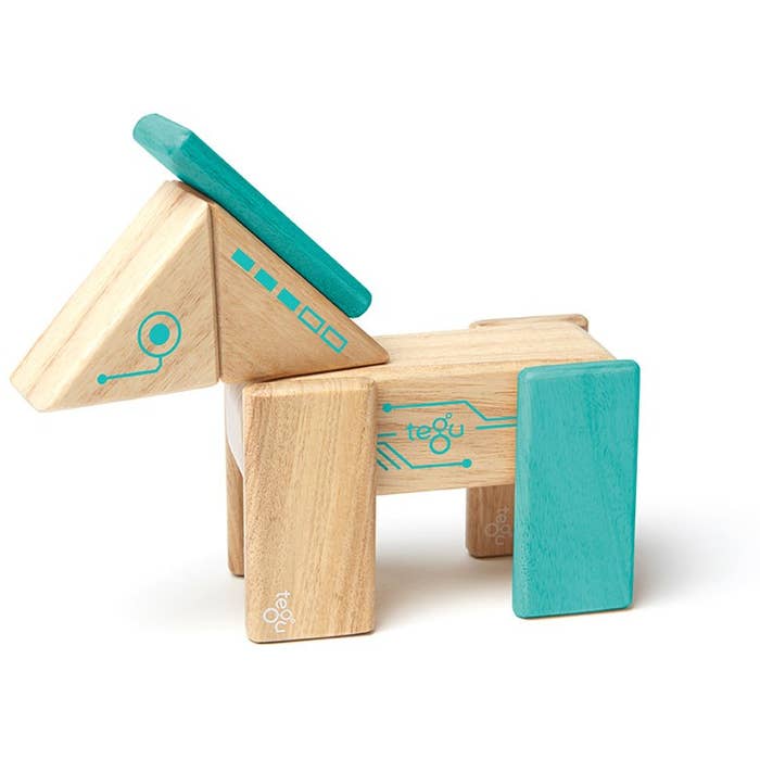 Robo - Magnetic Wooden Block Set