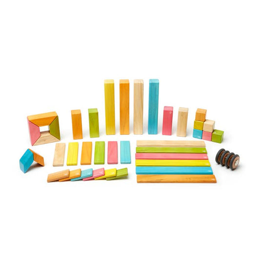 42 Piece Magnetic Wooden Block Set