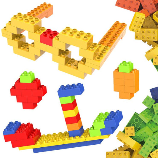 Large Brick Building Blocks - 150pc