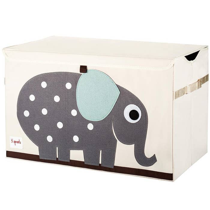 3 Sprouts Elephant Toy Chest