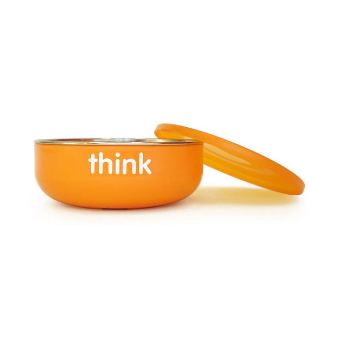 Thinkbaby & Thinksport Baby Bowl Low Wall - Orange