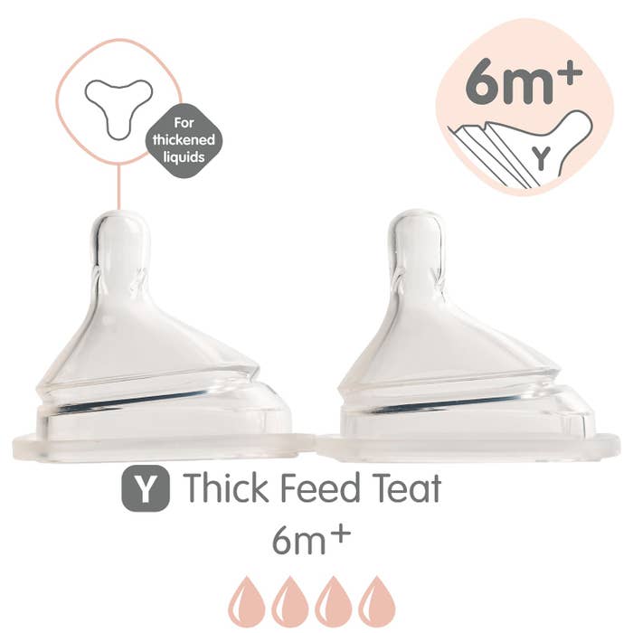 Hegen Nipple Thick Flow - 2 Pack