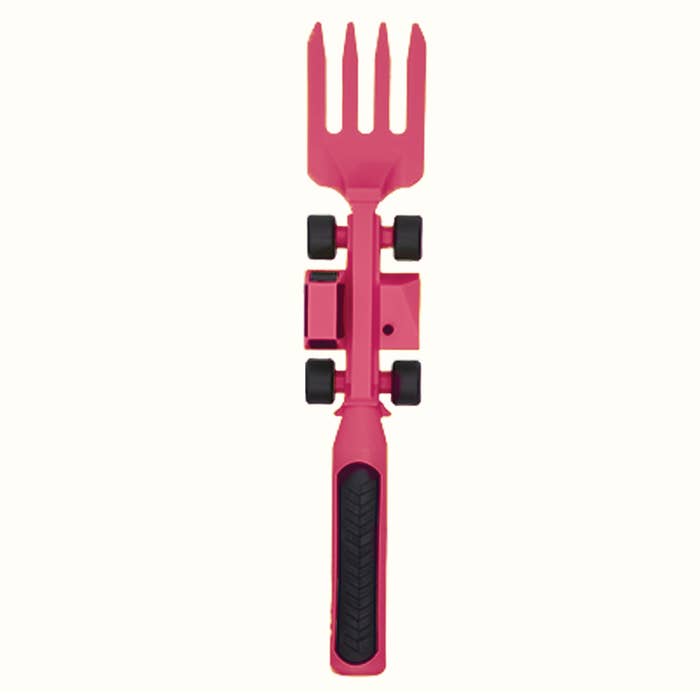 Pink Construction Fork