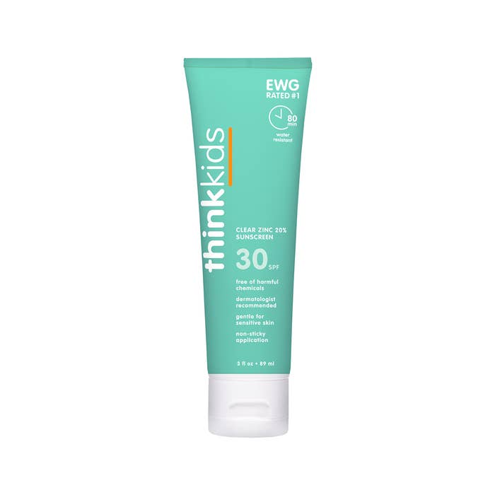 Thinkbaby & Thinksport Thinksport Kids Clear Zinc Sunscreen Spf 30, 3 Fl oz