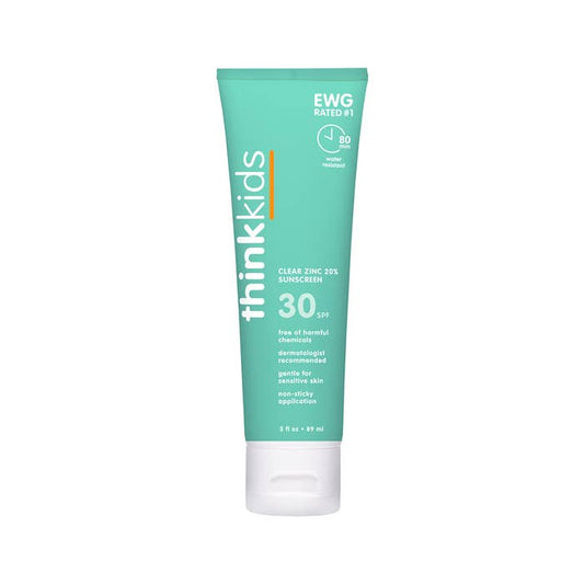 Thinkbaby & Thinksport Thinksport Kids Clear Zinc Sunscreen Spf 30, 3 Fl oz