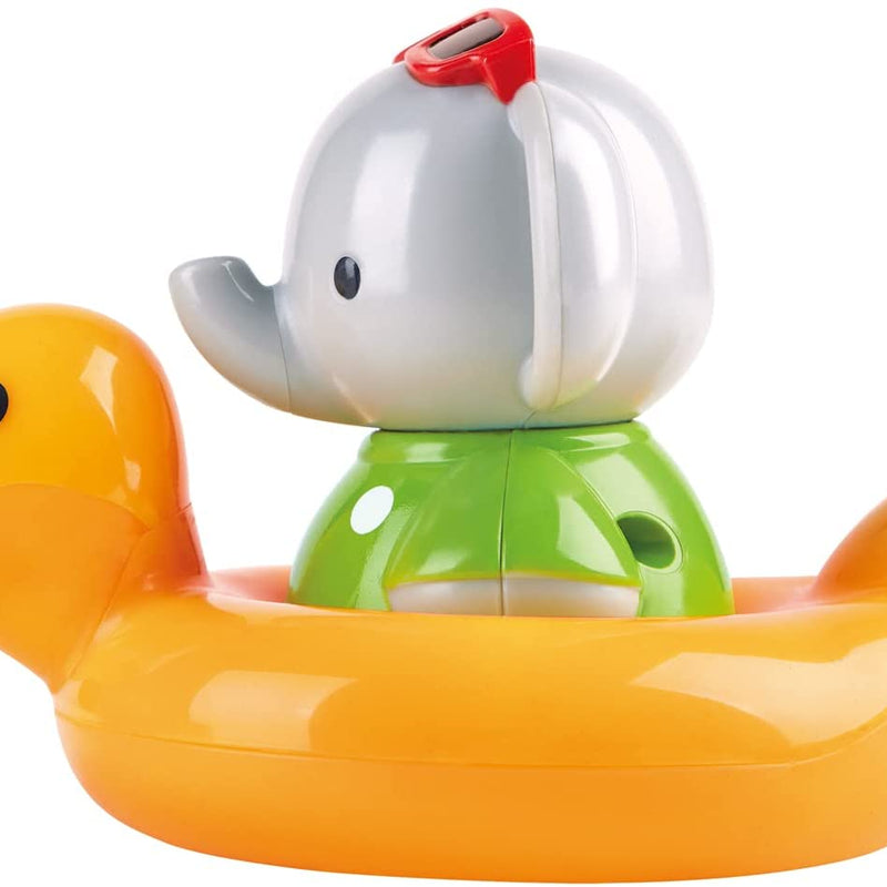 Hape Spin Splash & Swim Elephant Color-Changing Spinning Float Bath Toy