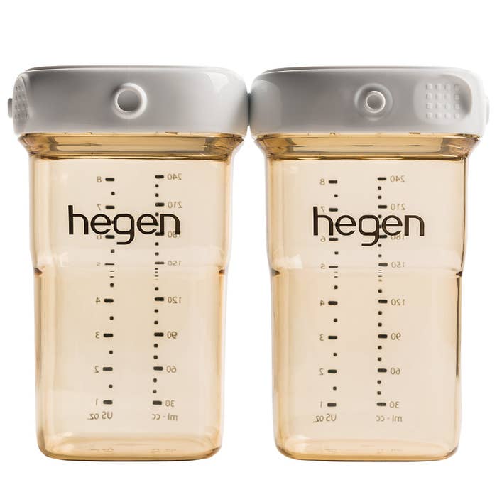 Hegen 8oz/240ml Breastmilk Storage Containers - 2 Pack