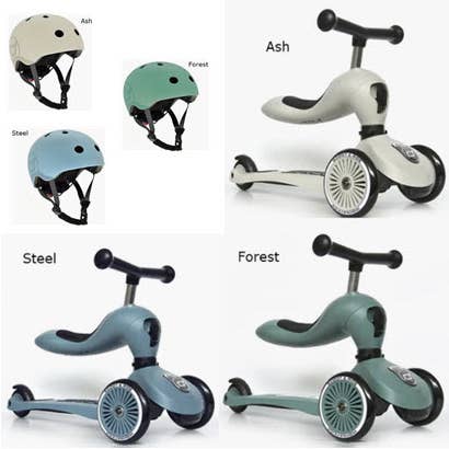 Starter: 3 Scooter and 3 Helmet Combo!  - 1 Free Helmet!