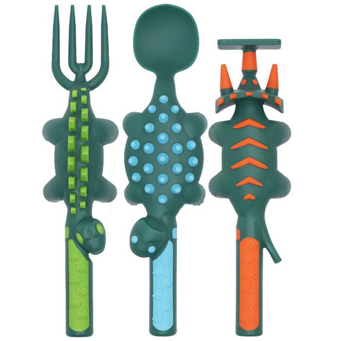 Set of 3 Dino Utensils