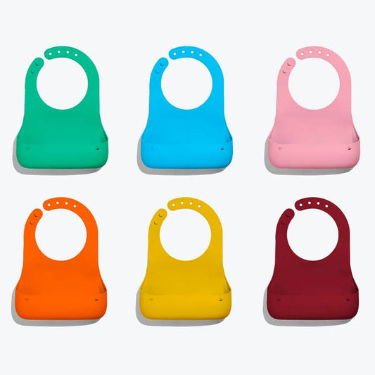 Avanchy Roll and Go Silicone Bibs 12 Assorted Case Pack