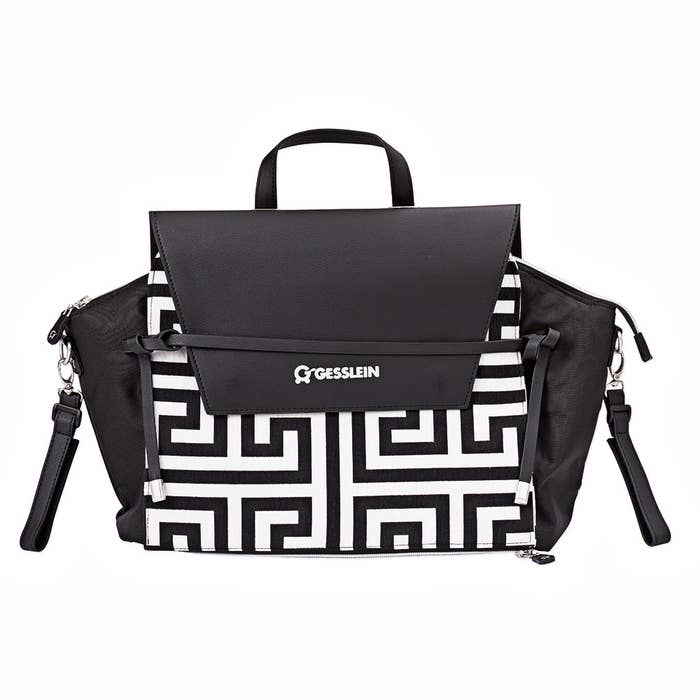 N°4 Black White Diaper Bag