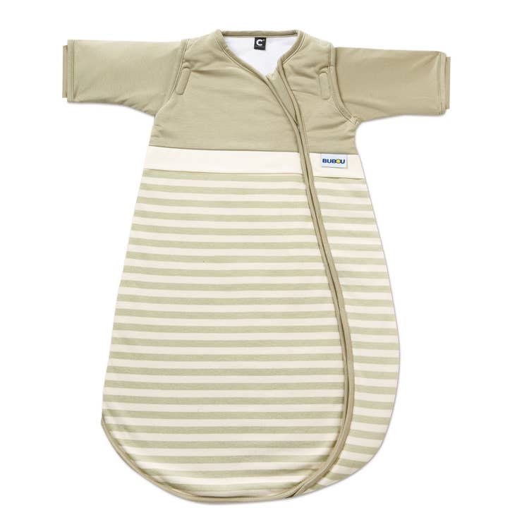 Bubou Olive Striped All-Season Sleeping Bag