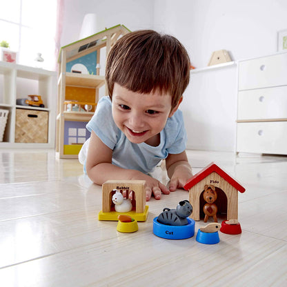 Hape Doll and Pets Set