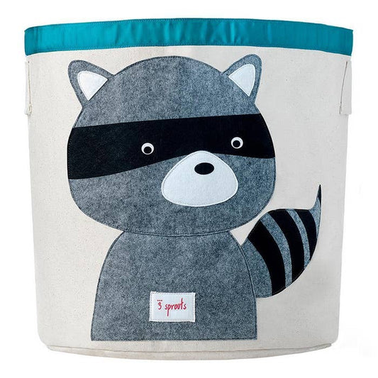 3 Sprouts Raccoon Storage Bin