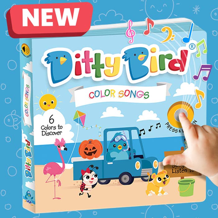 New | Color Songs | Ditty Bird Sound Book