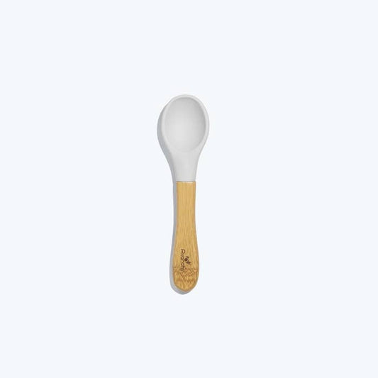 Avanchy Bamboo and Silicone Baby Spoons