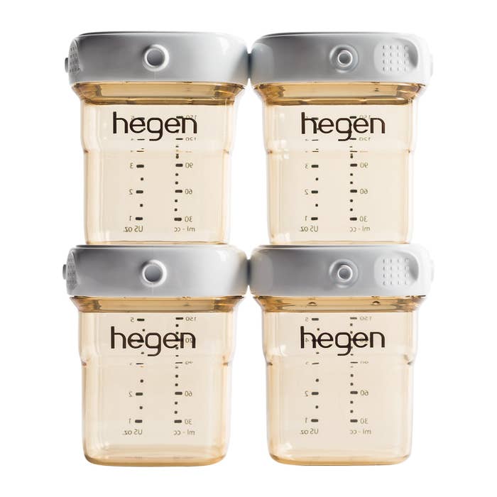 Hegen 5oz/150ml Breastmilk Storage Container - 4 Pack