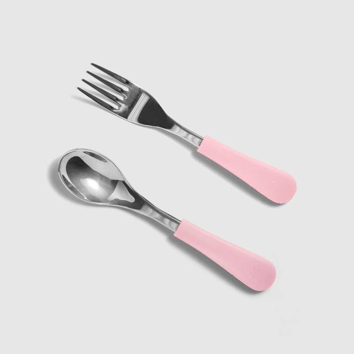 Avanchy Stainless Steel Baby Forks, 2 Pack