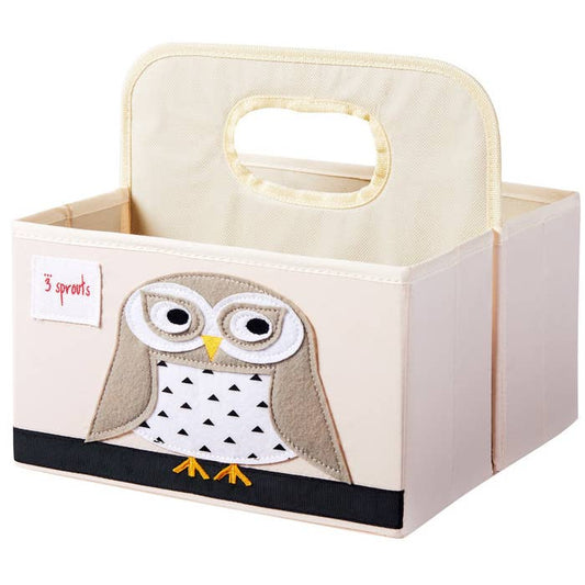 3 Sprouts Owl Diaper Caddy