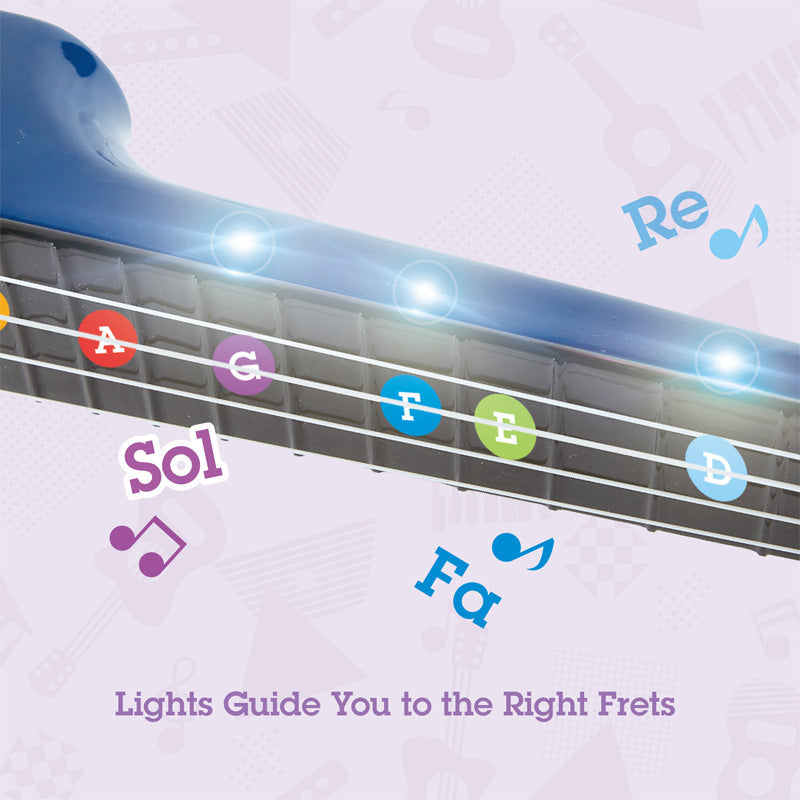 Learn with Lights Ukulele - Blue