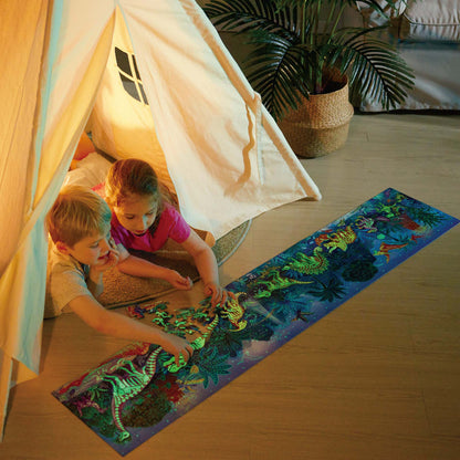 Hape Dinosaurs Puzzle 200 Pieces Colorful Giant Dinosaurs long puzzle